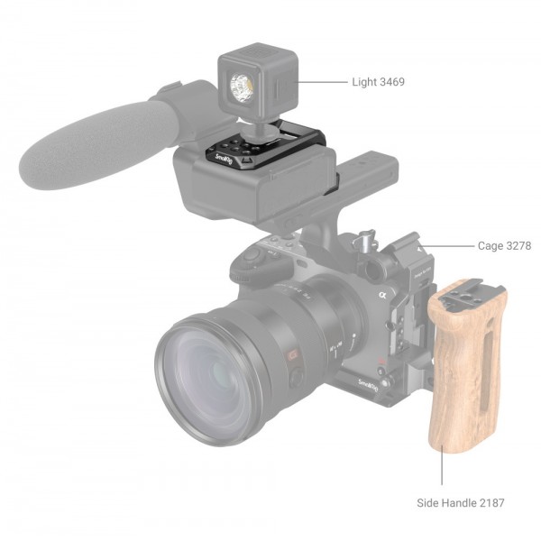 SmallRig Top Plate for Sony FX30 / FX3 XLR Unit MD3990